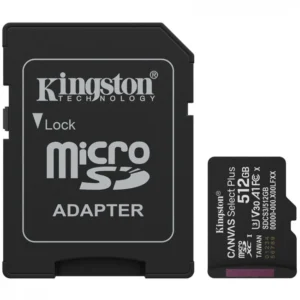 Флеш (Flash) карты Kingston Canvas Select Plus A1 U3 V30 SDCS3/512GB 512 ГБ