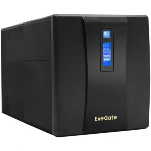 Источник бесперебойного питания ExeGate SpecialPro Smart LLB-1500 EP212520RUS Линейно-интерактивные, Напольный (Tower), 1500 ВА, 900 Вт