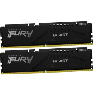 ОЗУ Kingston Fury Beast KF560C30BBEK2-64 DIMM, DDR5, 64 Гб, 6000 МГц