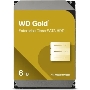Серверный жесткий диск Western Digital Gold 512E WD6004FRYZ 3,5 LFF, 6 ТБ, SATA