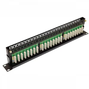 Патч-панель Suprlan Патч-панель Suprlan 10-0406 19" 1U 48xRJ45 кат.5E UTP 48 портов, UTP, Cat. 5e
