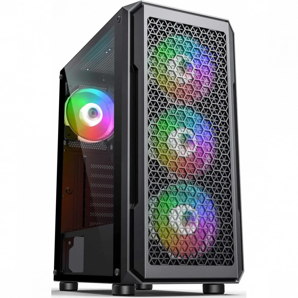 Корпус Accord ACC-3338 Black Игровые, Mid-Tower