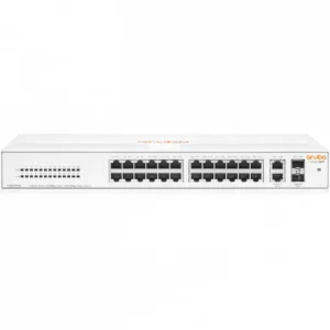 Коммутатор HPE Aruba Instant On 1430 26G 2SFP Switch R8R50A 1000 Base-TX (1000 мбит/с), 2 SFP порта