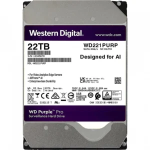 Серверный жесткий диск Western Digital Purple WD221PURP 3,5 LFF, 22 ТБ, SATA