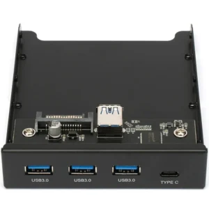 Аксессуар для ПК и Ноутбука Gembird Планка на переднюю панель 3,5" FP3.5-USB3-3A1C Планка