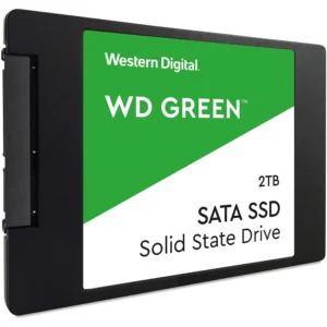 Жесткий диск Western Digital GREEN 3D NAND WDS200T2G0A SSD (твердотельные), 2 ТБ, 2.5 дюйма, SATA