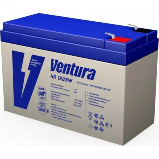 Сменные аккумуляторы АКБ для ИБП Ventura HR 1228W 12 В