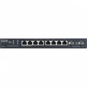 Коммутатор Zyxel XMG1915-10E-EU0101F 2.5 GBase-T (2500 мбит/с), 2 SFP порта