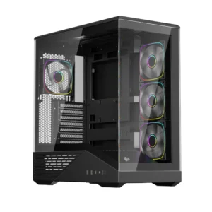 Корпус 1STPLAYER FIREBASE GM7 GM7-BK-3FN7R-1FN7 Игровые, Mid-Tower