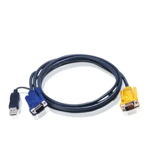 Аксессуар для сетевого оборудования ATEN HD15M/USB 2L-5202U Кабель