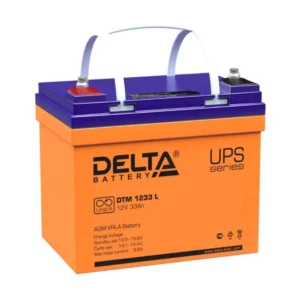 Сменные аккумуляторы АКБ для ИБП Delta Battery DTM 1233 L 12 В