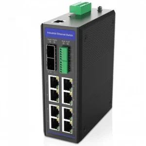 Коммутатор FIBERROAD управляемый L2- промышленный Ethernet POE FR-7M3208SBT 1000 Base-TX (1000 мбит/с), 2 SFP порта