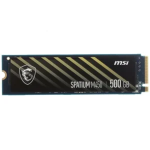 Жесткий диск MSI SPATIUM M450 V1 S78-440K380-P83 SSD (твердотельные), 500 ГБ, M.2, PCIe