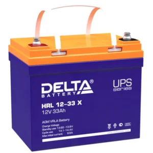Сменные аккумуляторы АКБ для ИБП Delta Battery HRL 12-33 X 12 В