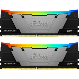 ОЗУ Kingston Fury RGB KF432C16RB2AK2/64 DIMM, DDR4, 64 Гб (2 х 32 Гб), 3200 МГц