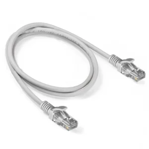 Патч-корд ExeGate UTP-RJ45-RJ45-5e-1M-LSZH-GY EX286381RUS