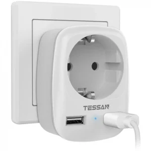Распределитель питания Tessan TS-611-DE GREY TS-611-DE-GREY