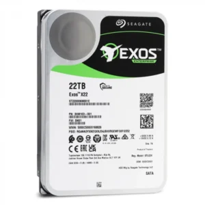 Серверный жесткий диск Seagate Exos X22 ST22000NM001E 3,5 LFF, 22 ТБ, SATA