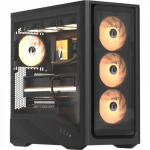 Корпус Formula Air Power G9 DUO PA Black Игровые, Mid-Tower