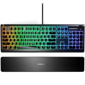 Клавиатура SteelSeries Apex 3 US 64795 Проводная, USB