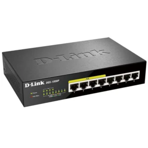 Коммутатор D-link DGS-1008PE1A 8G 4PoE 80W1 DGS-1008P/E1A 1000 Base-TX (1000 мбит/с)
