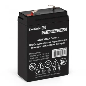 Сменные аккумуляторы АКБ для ИБП ExeGate DT 6028 EX282946RUS 6 В