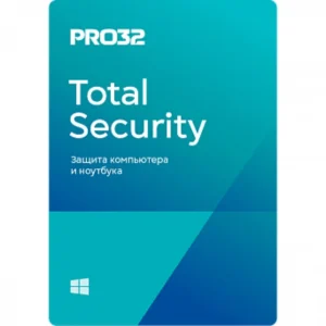 Антивирус Pro32 Total Security – лицензия на 1 год на 1 устройство PRO32-PTS-NS(EKEY)-1-1 KZ Первичная лицензия