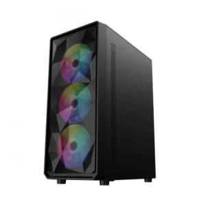 Корпус 1STPLAYER FD3 Black FD3-BK-1F5M-3F5S Игровые, Mid-Tower
