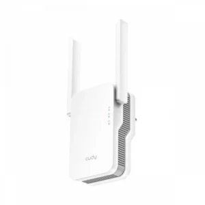 Усилитель сигнала Wi-Fi CUDY RE3600 10/100/1000 Base-TX (1000 мбит/с), Wi-Fi 6 (802.11a / b / g / n / ac / ax), с внешней антенной