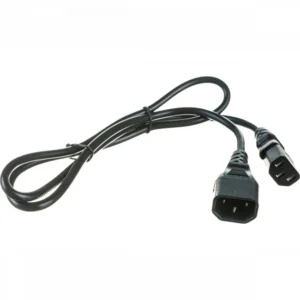 Кабель питания Hyperline PWC-IEC13-IEC14-1.0-BK