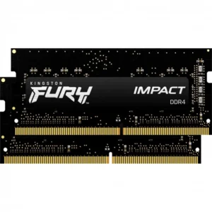 ОЗУ Kingston Fury Impact KF556S40IBK2-64 SO-DIMM, DDR5, 64 Гб (2 х 32 Гб), 5600 МГц