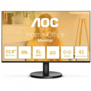 Монитор AOC 24B3QA2 24B3QA2/01 23.8 ", IPS, Full HD 1920x1080 (16:9), 120 Гц
