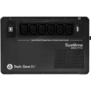 Источник бесперебойного питания Systeme Electric BVSE600I Линейно-интерактивные, 600 ВА, 360 Вт