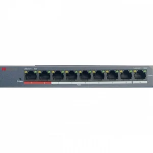 Коммутатор Hikvision DS-S908P(B) 100 Base-TX (100 мбит/с)