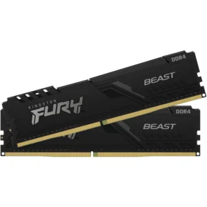 ОЗУ Kingston Fury Beast KF436C18BBK2/64 DIMM, DDR4, 64 Гб (2 х 32 Гб), 3600 МГц