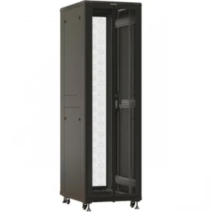 Серверный шкаф Hyperline напольный 19-дюймовый 42U 2055x600х800 мм TTBR-4268-DD-RAL9004