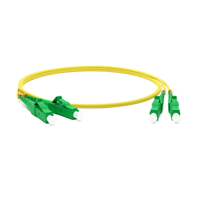 Оптический патч-корд Hyperline FC-D2-9-LC/AR-LC/AR-H-3M-LSZH-YL