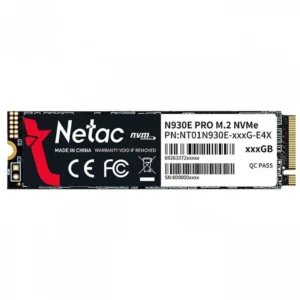 Жесткий диск Netac N930E Pro Series NT01N930E-256G-E4X SSD (твердотельные), 256 ГБ, M.2, PCIe