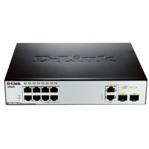 Коммутатор D-link DES-3200-10/E 100 Base-TX (100 мбит/с), 2 SFP порта