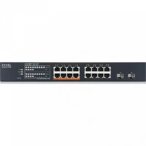 Коммутатор Zyxel NebulaFlex XMG1915-18E XMG1915-18EP-EU0101F 1000 Base-T (1000 мбит/с), 2 SFP порта