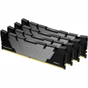 ОЗУ Kingston FURY Renegade Black KF436C16RB12K4/64 DIMM, DDR4, 64 Гб (4 х 16 Гб), 3600 МГц