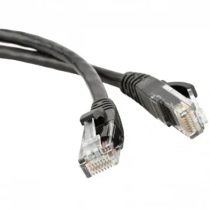 Патч-корд Hyperline PC-LPM-UTP-RJ45-RJ45-C5e-1M-LSZH-BK