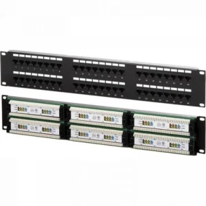 Патч-панель LANMASTER NM-PPU48C 48 портов, UTP, Cat. 5e
