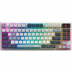Клавиатура MSI Forge GK600 White S11-43RUP01-HH9 Беспроводная, Bluetooth