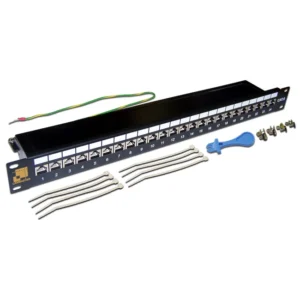 Патч-панель LANMASTER LAN-PPL24S6 24 порта, STP, Cat. 6
