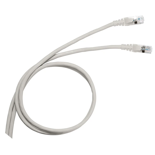 Патч-корд Legrand П-корд U/UTP кат5е PVC 3м сер. 051638
