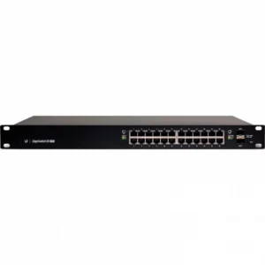 Коммутатор Ubiquiti EdgeSwitch 24-250W ES-24-250W EU 1000 Base-TX (1000 мбит/с), 2 SFP порта