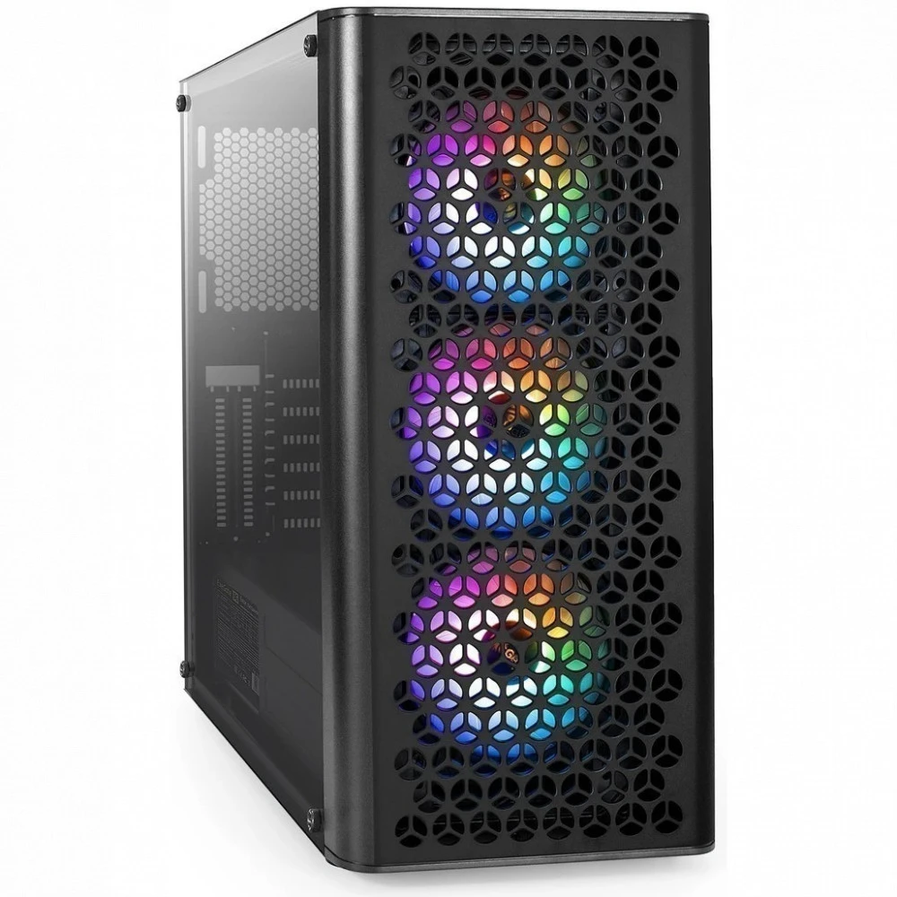 Корпус ExeGate EVO-9202 800W Black EX296077RUS Игровые, Mid-Tower