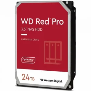 Жесткий диск Western Digital 24Tb SATA-III WD Red Pro (WD240KFGX) HDD (классические), 24 ТБ, 3.5 дюйма, SATA