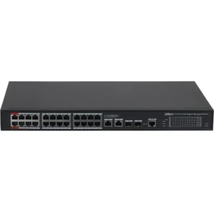 Коммутатор Dahua S4228-24GT-240 DH-S4228-24GT-240 1000 Base-T (1000 мбит/с), 2 SFP порта
